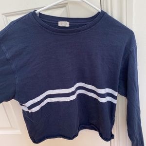 Brandy Melville John Galt long sleeve striped tee